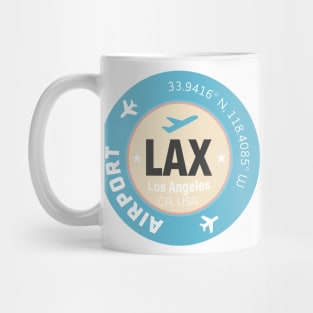 Los Angeles sticker Mug